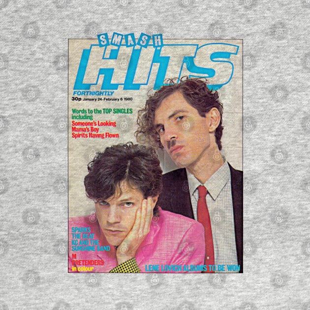 Smash Hits / Sparks 80s Magazine Cover by DankFutura